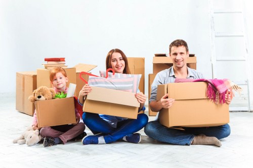 Commercial move logistics in France with access planning