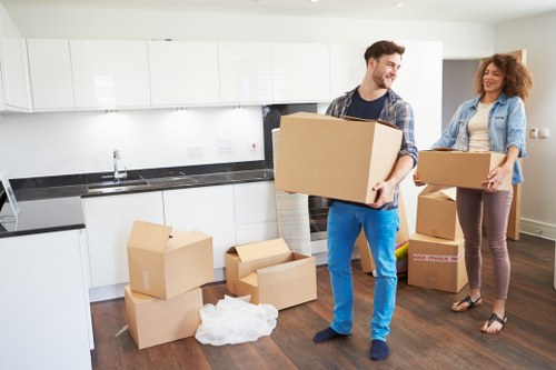 Commercial delivery service for furniture and office items in France