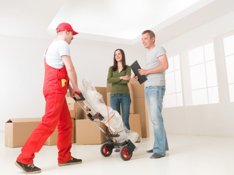 Secure loading of household items for transport