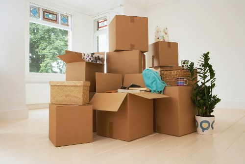 Loading furniture into a truck for local removal hire